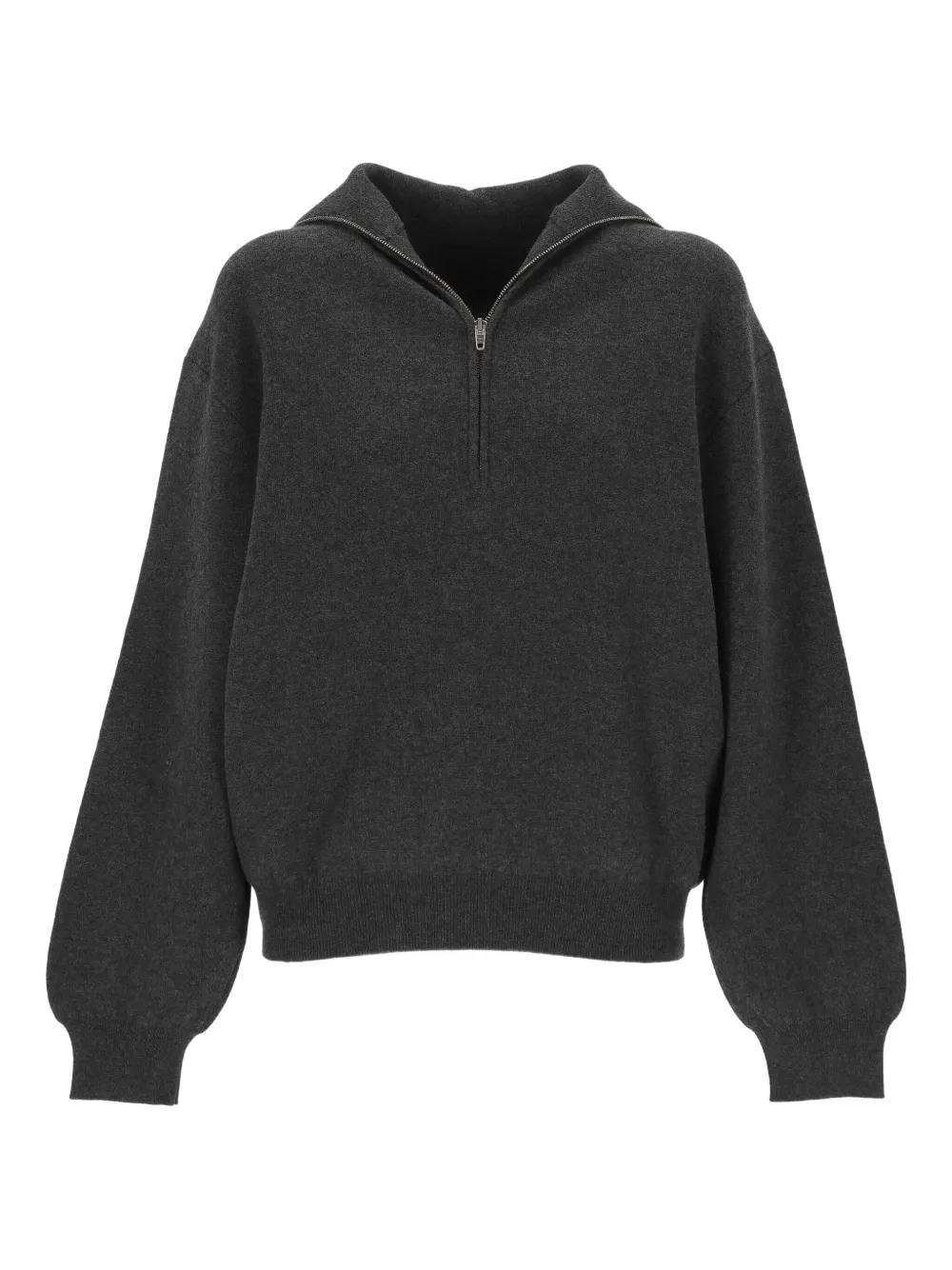 Свитер с застёжкой-молнией "назад-наперед" Balenciaga, серый
Свитер с застёжкой-молнией "назад-наперед" Balenciaga, серый