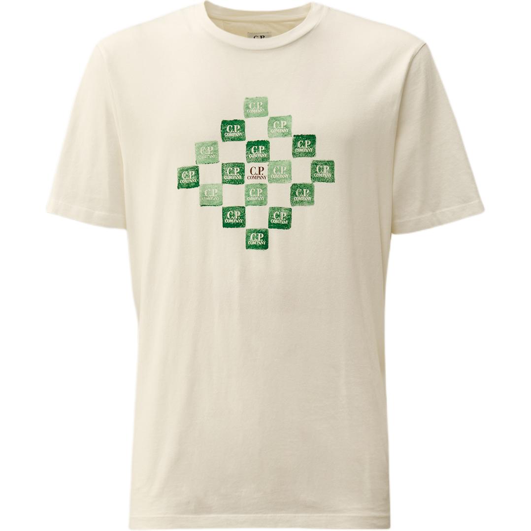 C.P. Company Футболка с принтом C.P.Company, белая
C.P. Company Футболка с принтом C.P.Company, белая