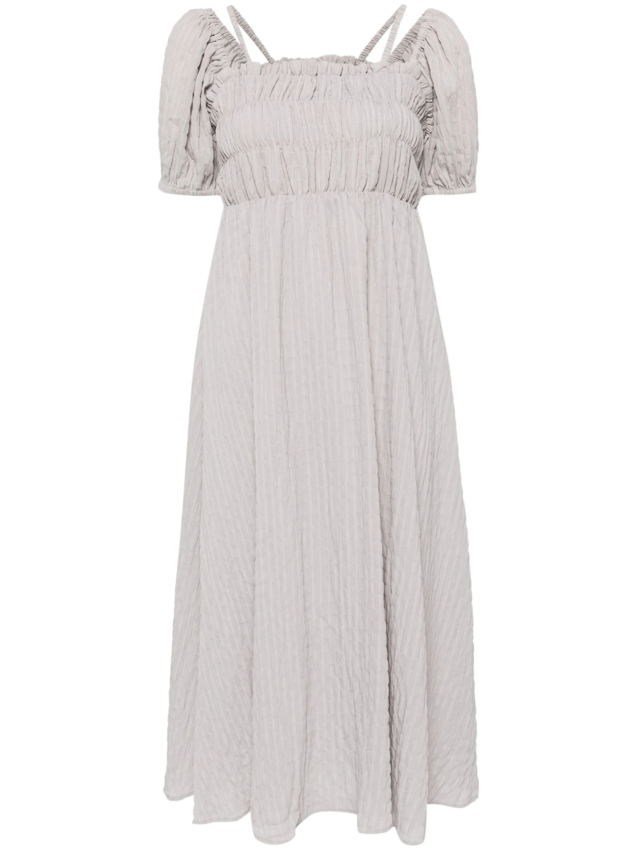 Платье миди с объемными рукавами Tout A Coup, серый
Платье миди с объемными рукавами Tout A Coup, серый