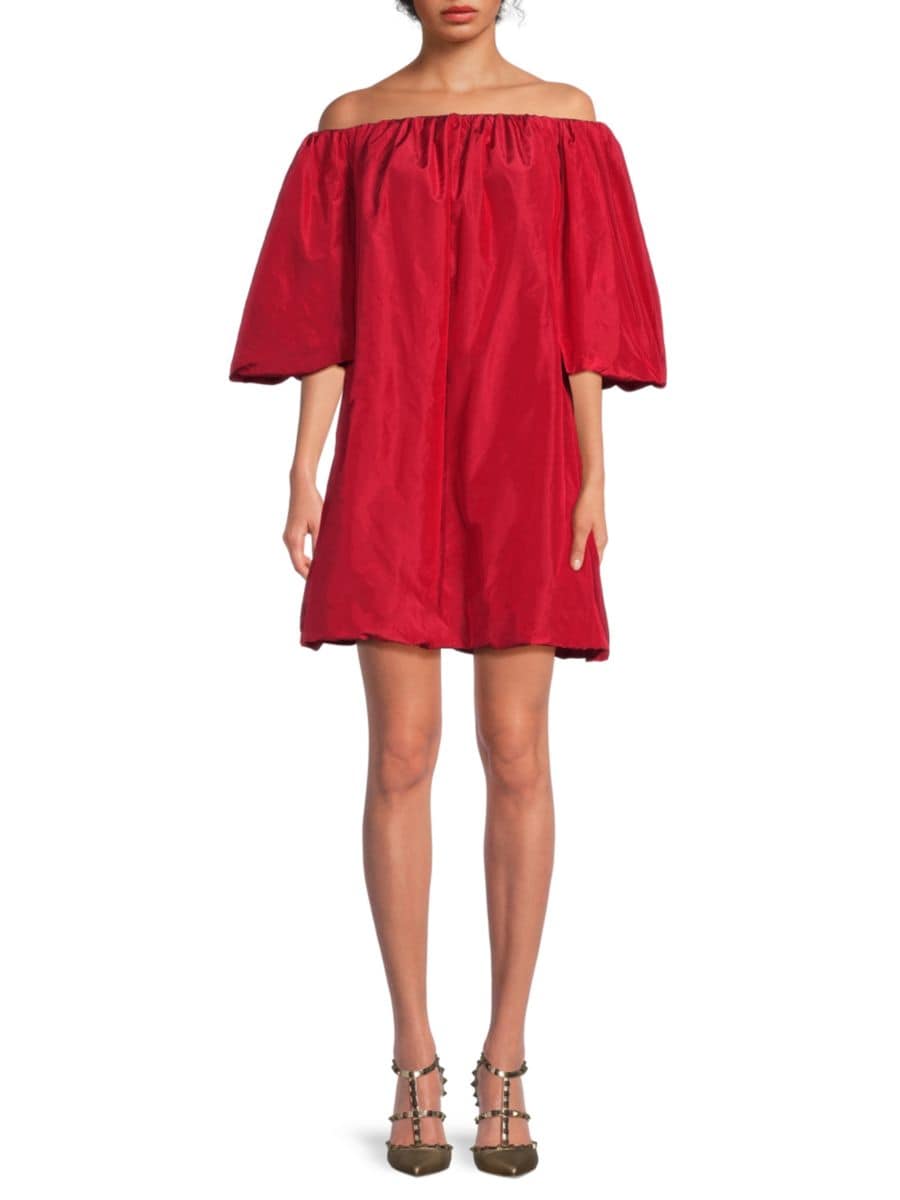 Шелковое мини-платье Valentino, красный
Шелковое мини-платье Valentino, красный