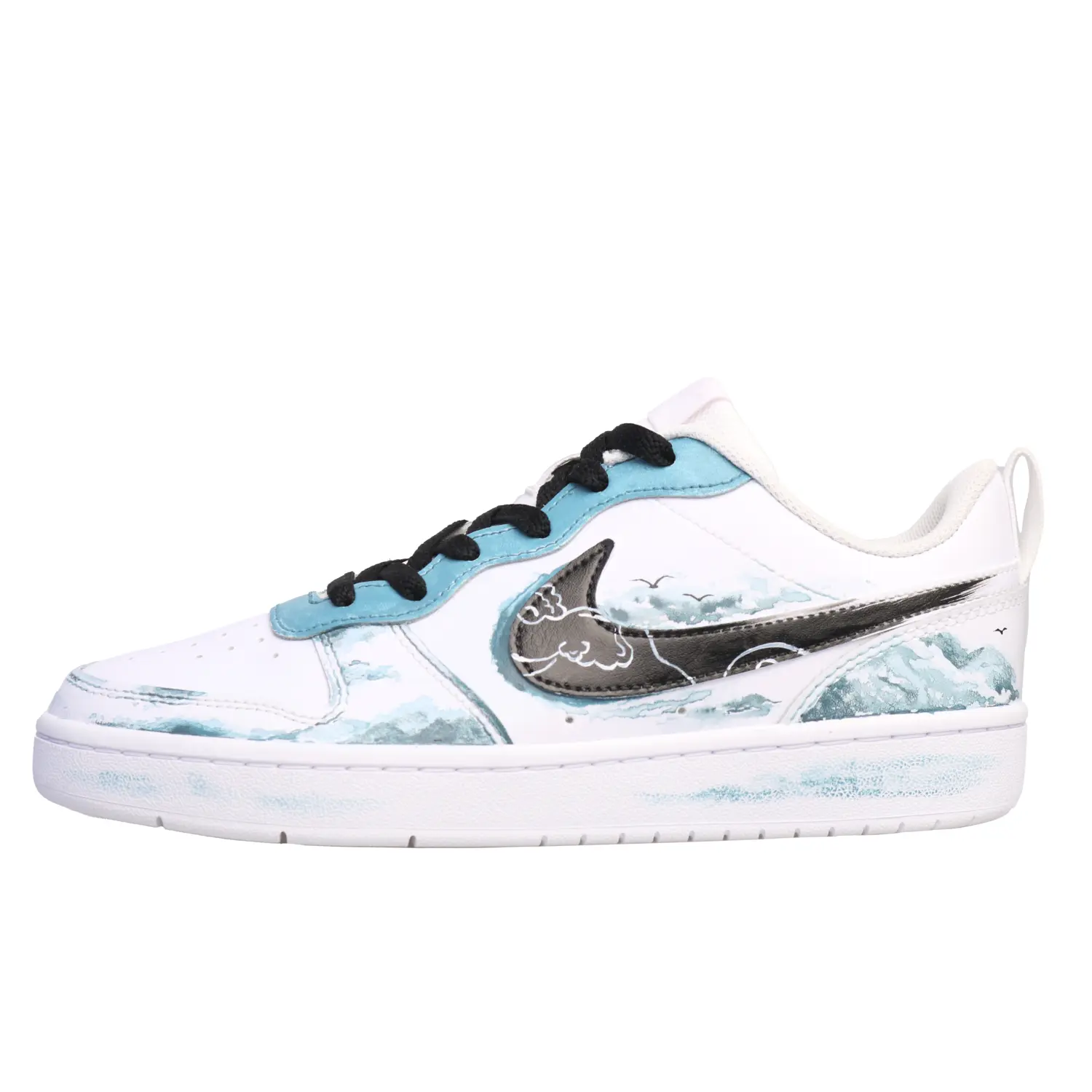 Детские кроссовки для скейтбординга Court Borough Low 2 с противоскользящей подошвой и износостойкими подошвами для подростков Nike, белый/синий
Детские кроссовки для скейтбординга Court Borough Low 2 с противоскользящей подошвой и износостойкими подошвами для подростков Nike, белый/синий