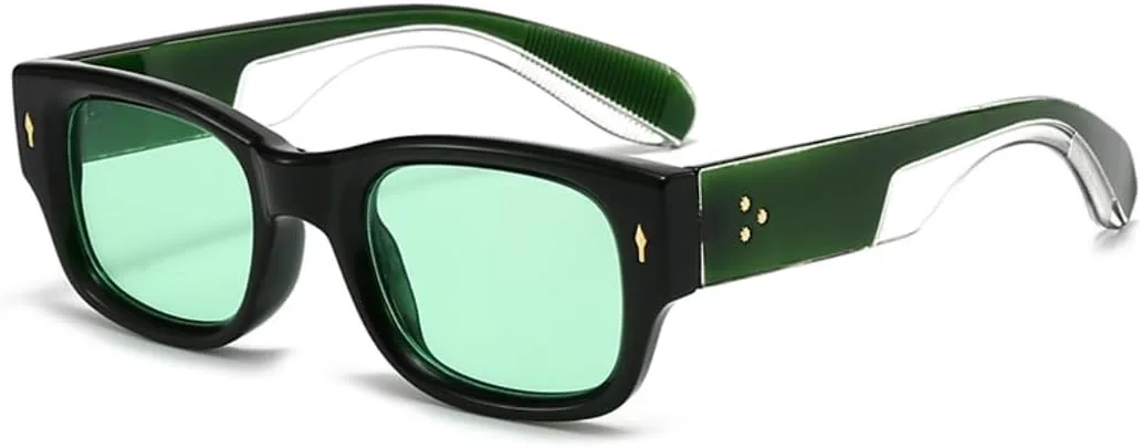 Солнцезащитные очки с защитой UV400 | Маленькая оправа Rivet, цветные линзы | для женщин и мужчин, для занятий спортом на открытом воздухе и вождения DSVIGF, Green
Солнцезащитные очки с защитой UV400 | Маленькая оправа Rivet, цветные линзы | для женщин и мужчин, для занятий спортом на открытом воздухе и вождения DSVIGF, Green