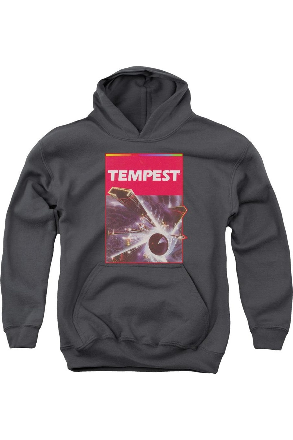 Atari Tempest худи с принтом из коробки молодежное Gildan, Charcoal
Atari Tempest худи с принтом из коробки молодежное Gildan, Charcoal