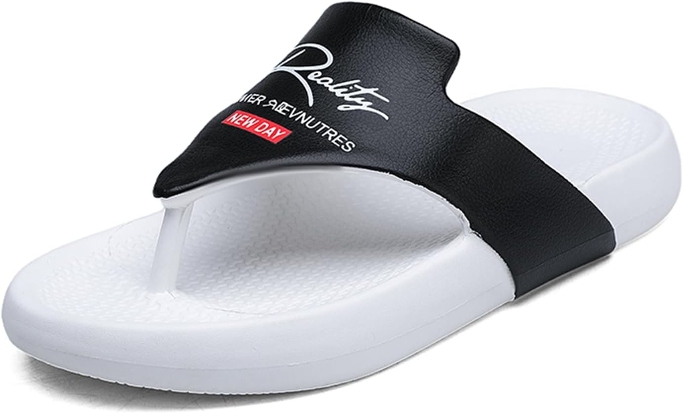 Мужские пляжные сланцы-шлепанцы на лето с легкой нескользящей подошвой для повседневного ношения и спорта Abborora, белый/черный
Мужские пляжные сланцы-шлепанцы на лето с легкой нескользящей подошвой для повседневного ношения и спорта Abborora, белый/черный