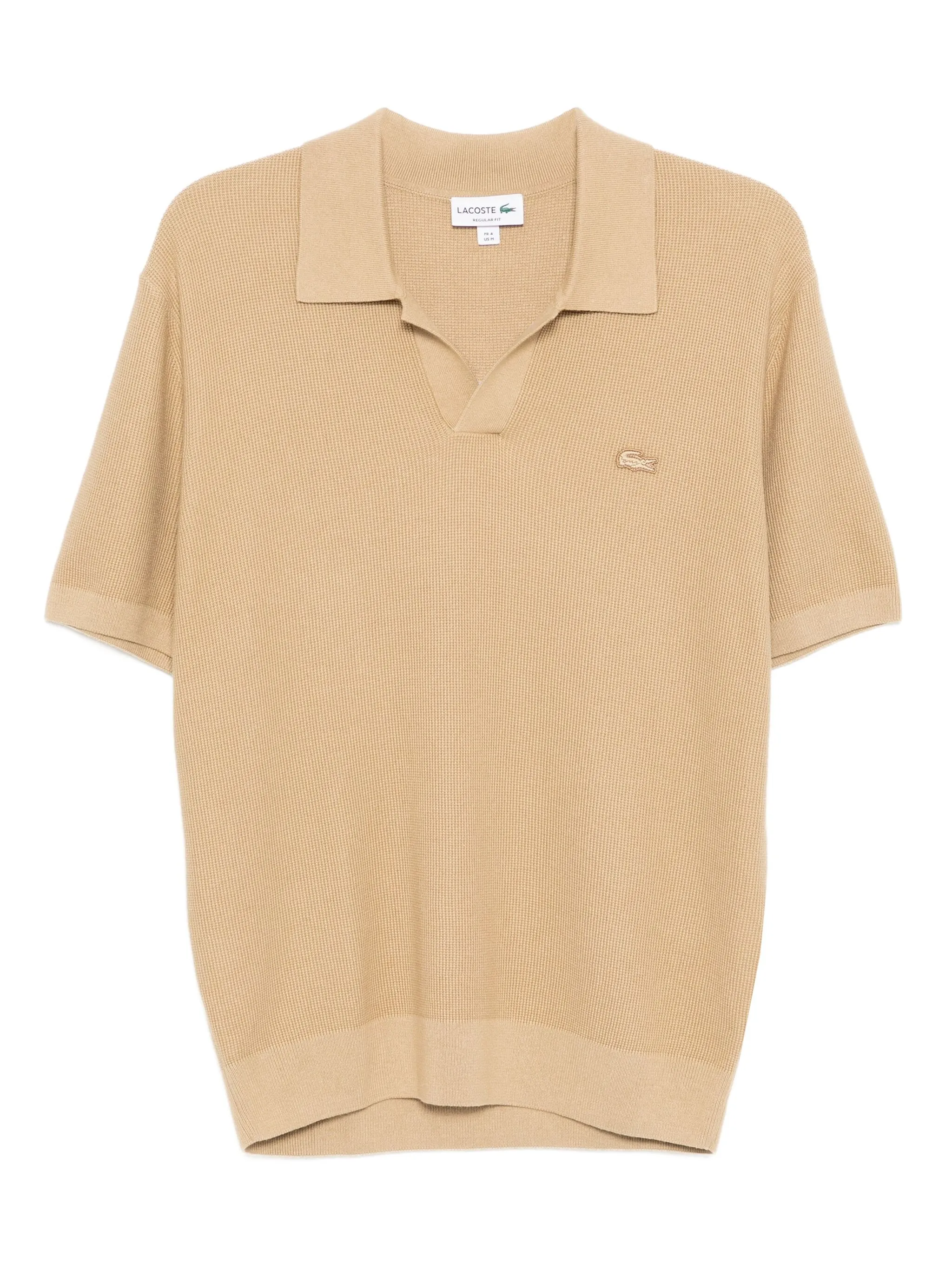 Футболка с вышитым логотипом Lacoste, бежевый
Футболка с вышитым логотипом Lacoste, бежевый