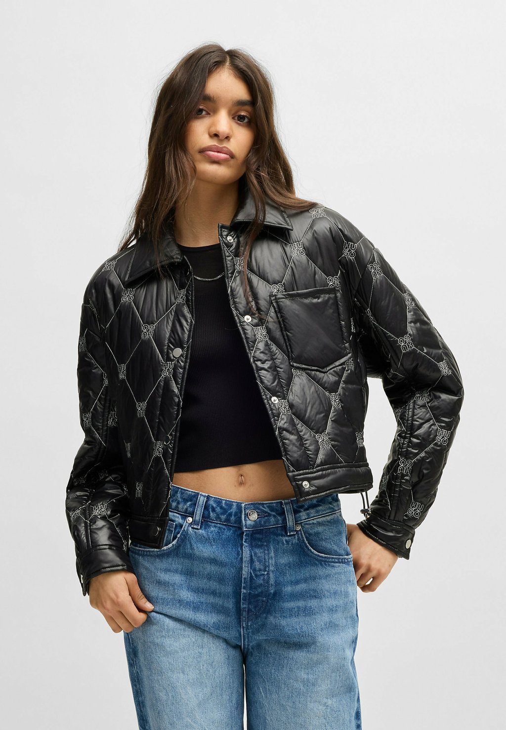 Легкая куртка HUGO, черный
Легкая куртка HUGO, черный