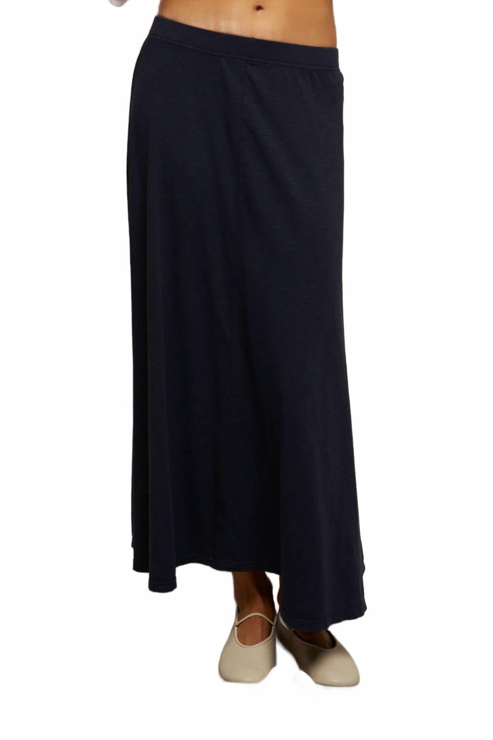 Лиза Слаб Макси Юбка в цвете Нави PERFECTWHITETEE, темно-синий 
Лиза Слаб Макси Юбка в цвете Нави PERFECTWHITETEE, темно-синий