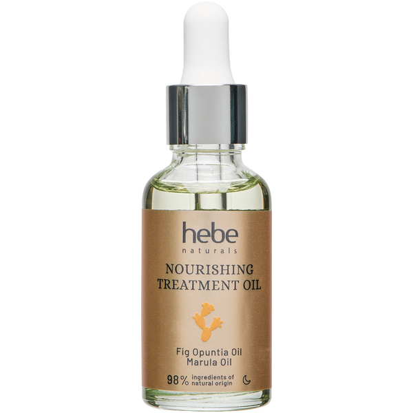 Питательная масляная сыворотка с маслами опунции для лица, 30 мл Hebe Naturals Nourishing treatment oil
Питательная масляная сыворотка с маслами опунции для лица, 30 мл Hebe Naturals Nourishing treatment oil