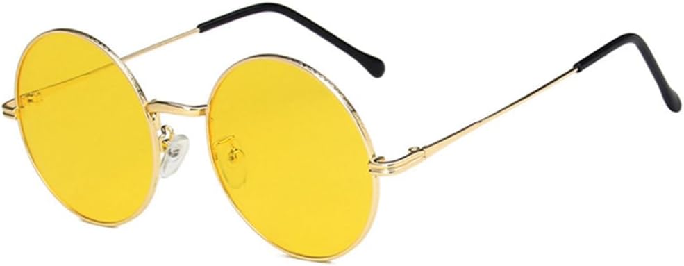 Женские солнцезащитные очки круглые, ретро-металлическая оправа, прозрачные линзы цвета океана; мужские солнцезащитные очки в стиле панк, градиент, UV400, Golden Yellow
Женские солнцезащитные очки круглые, ретро-металлическая оправа, прозрачные линзы цвета океана; мужские солнцезащитные очки в стиле панк, градиент, UV400, Golden Yellow