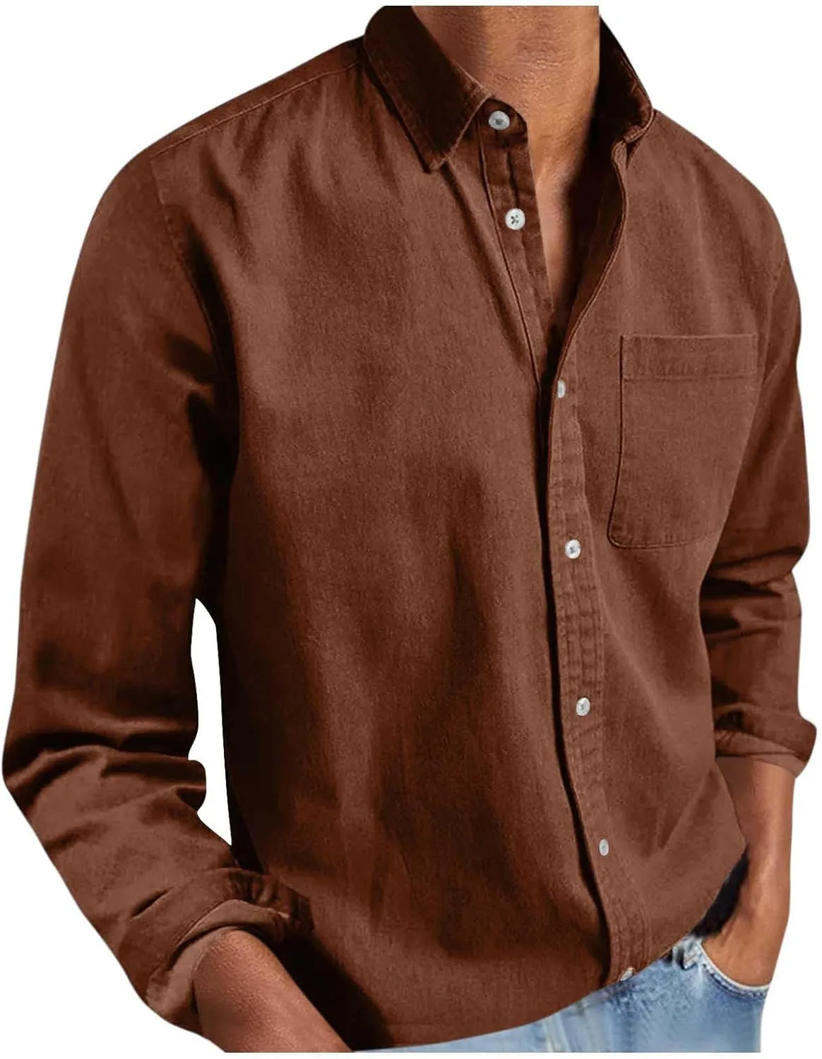 Рубашка мужская Button Down с длинным рукавом
Рубашка мужская Button Down с длинным рукавом
