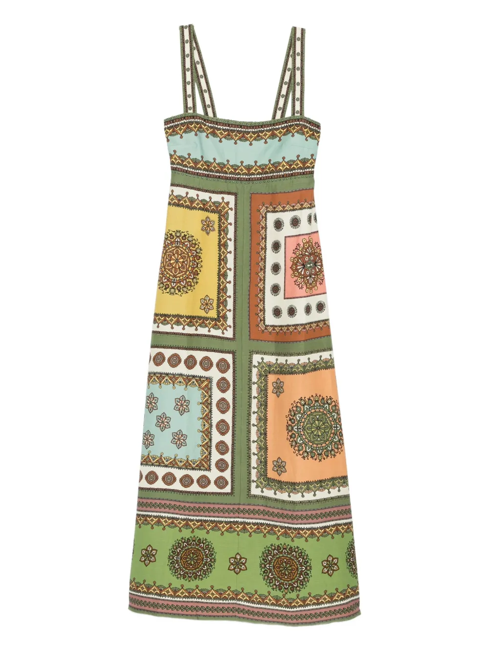 Платье миди Contina с квадратным вырезом Alemais, зеленый
Платье миди Contina с квадратным вырезом Alemais, зеленый