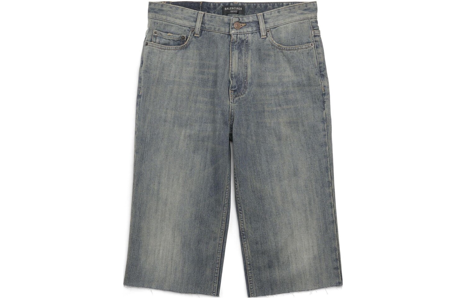 Джинсовые шорты унисекс Balenciaga, синий
Джинсовые шорты унисекс Balenciaga, синий