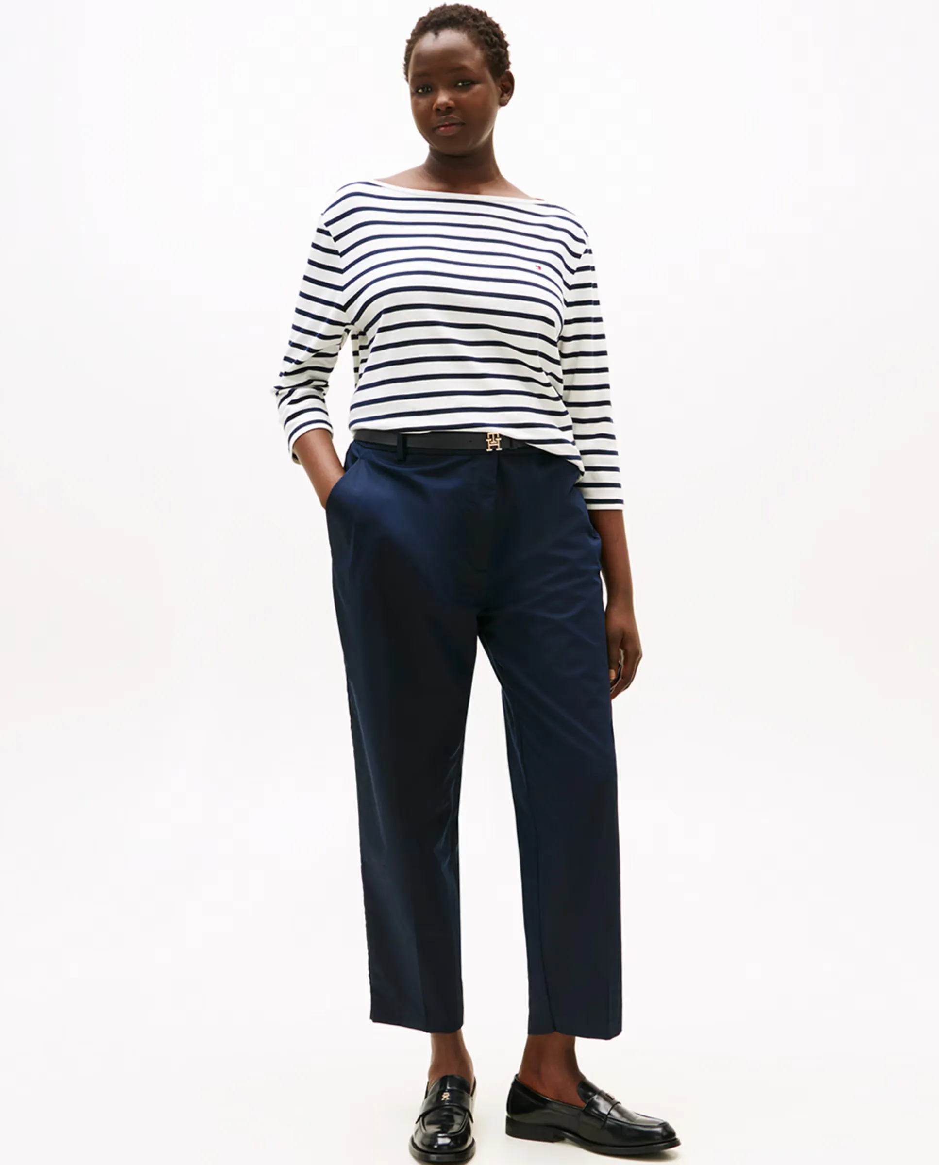 Женские брюки китайского кроя с силуэтом Slim Straight Tommy Hilfiger Curve, светло-голубой
Женские брюки китайского кроя с силуэтом Slim Straight Tommy Hilfiger Curve, светло-голубой