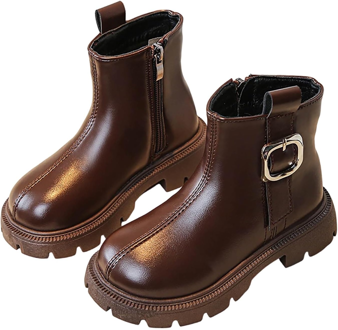 Девочкам теплые короткие ботинки Челси с пушистой подкладкой, модные ботильоны на молнии, зимние стильные ботинки до щиколотки Generic, Brown
Девочкам теплые короткие ботинки Челси с пушистой подкладкой, модные ботильоны на молнии, зимние стильные ботинки до щиколотки Generic, Brown