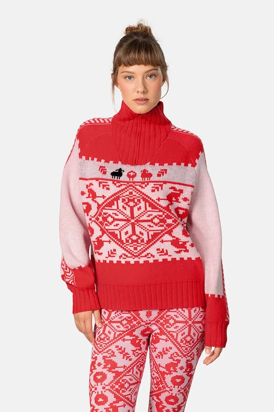 Шерстяной свитер SAGA Kari Traa, розовый
Шерстяной свитер SAGA Kari Traa, розовый