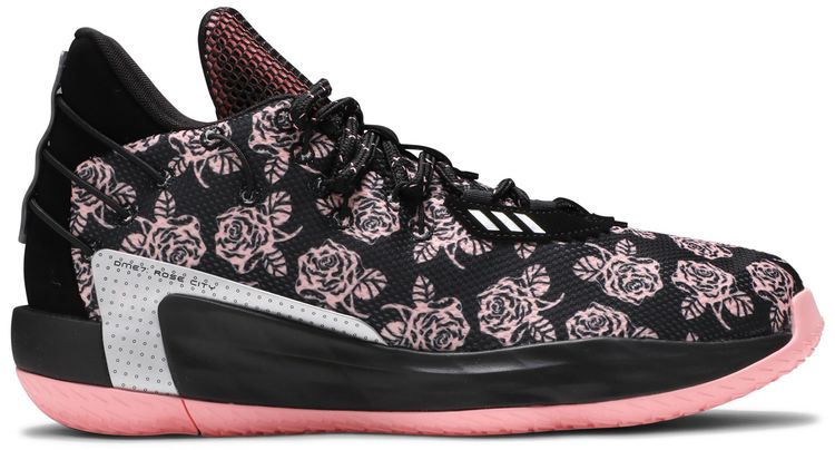 Кроссовки adidas Dame 7 'Rose City', черный
Кроссовки adidas Dame 7 'Rose City', черный