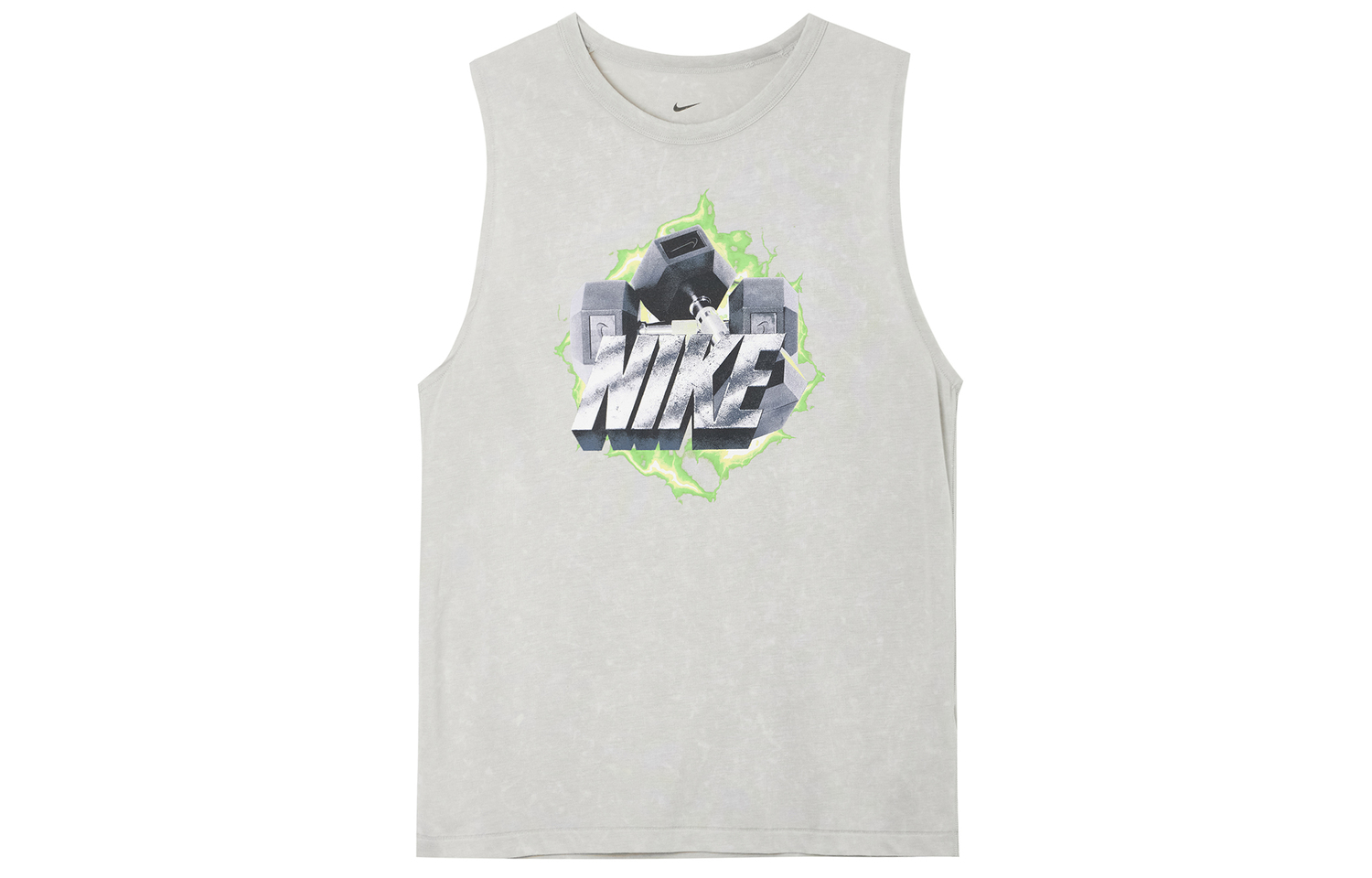 Футболка майка мужская светло-серого цвета Nike
Футболка майка мужская светло-серого цвета Nike