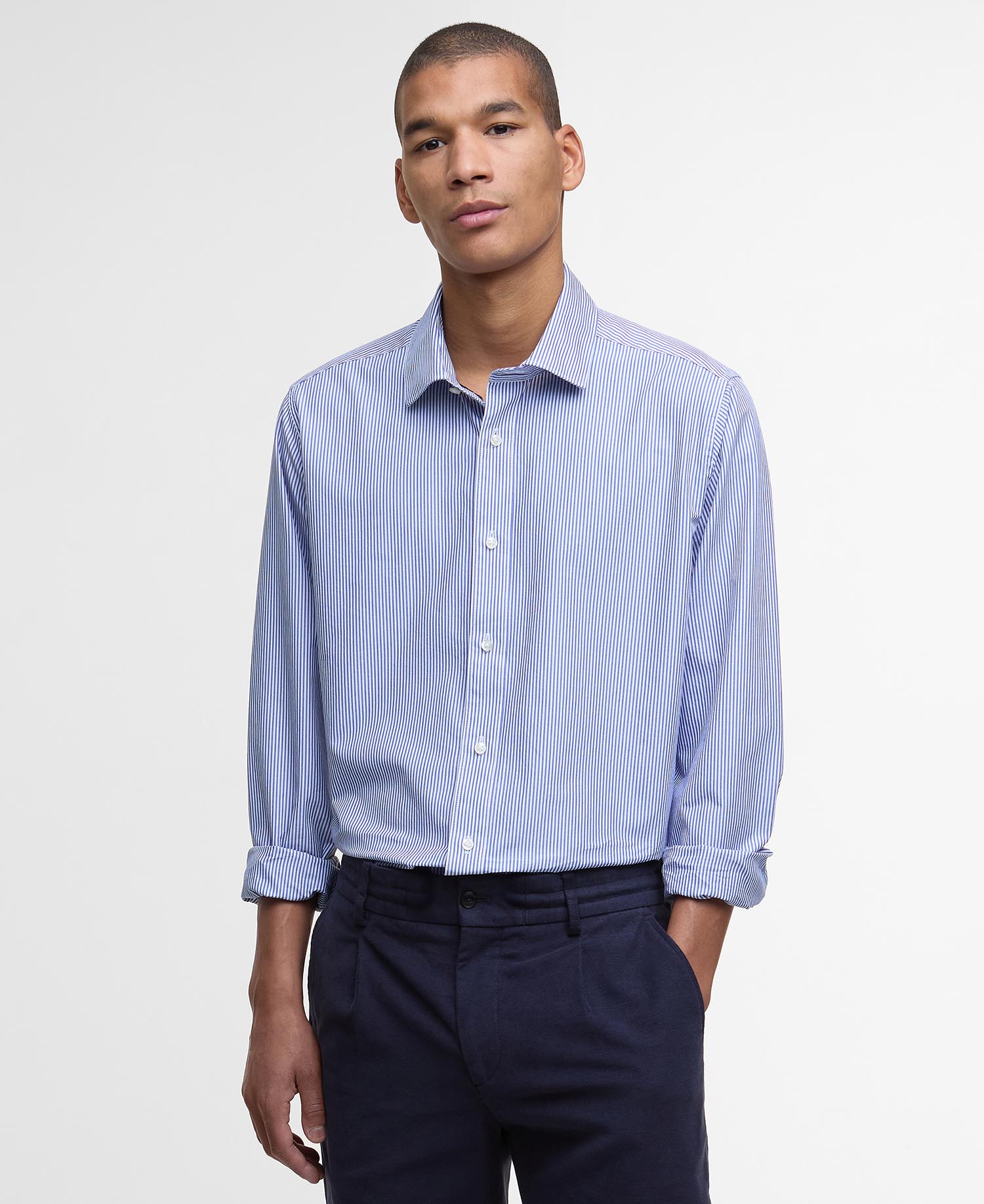 Рубашка Barbour Graham Striped Tailored, темно-синий
Рубашка Barbour Graham Striped Tailored, темно-синий