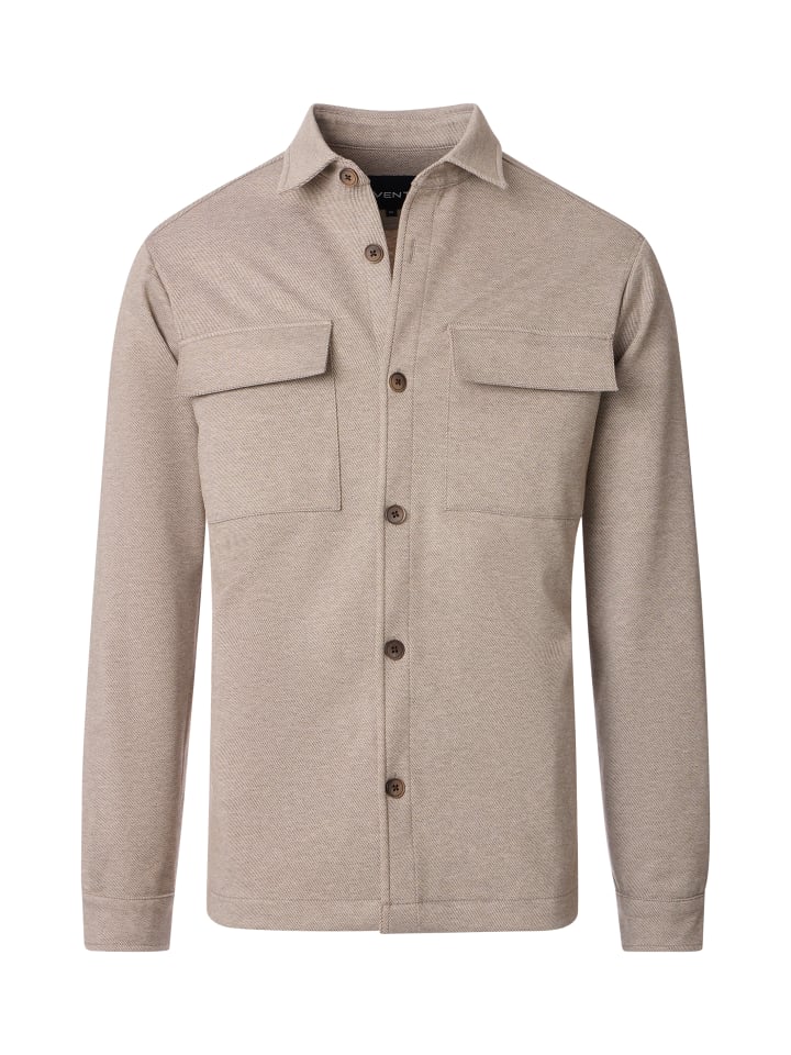 Повседневная рубашка бежевого цвета Venti
Повседневная рубашка бежевого цвета Venti