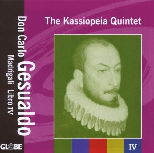 CD диск Kassiopeia Quintet: Don Carlo Gesualdo
CD диск Kassiopeia Quintet: Don Carlo Gesualdo