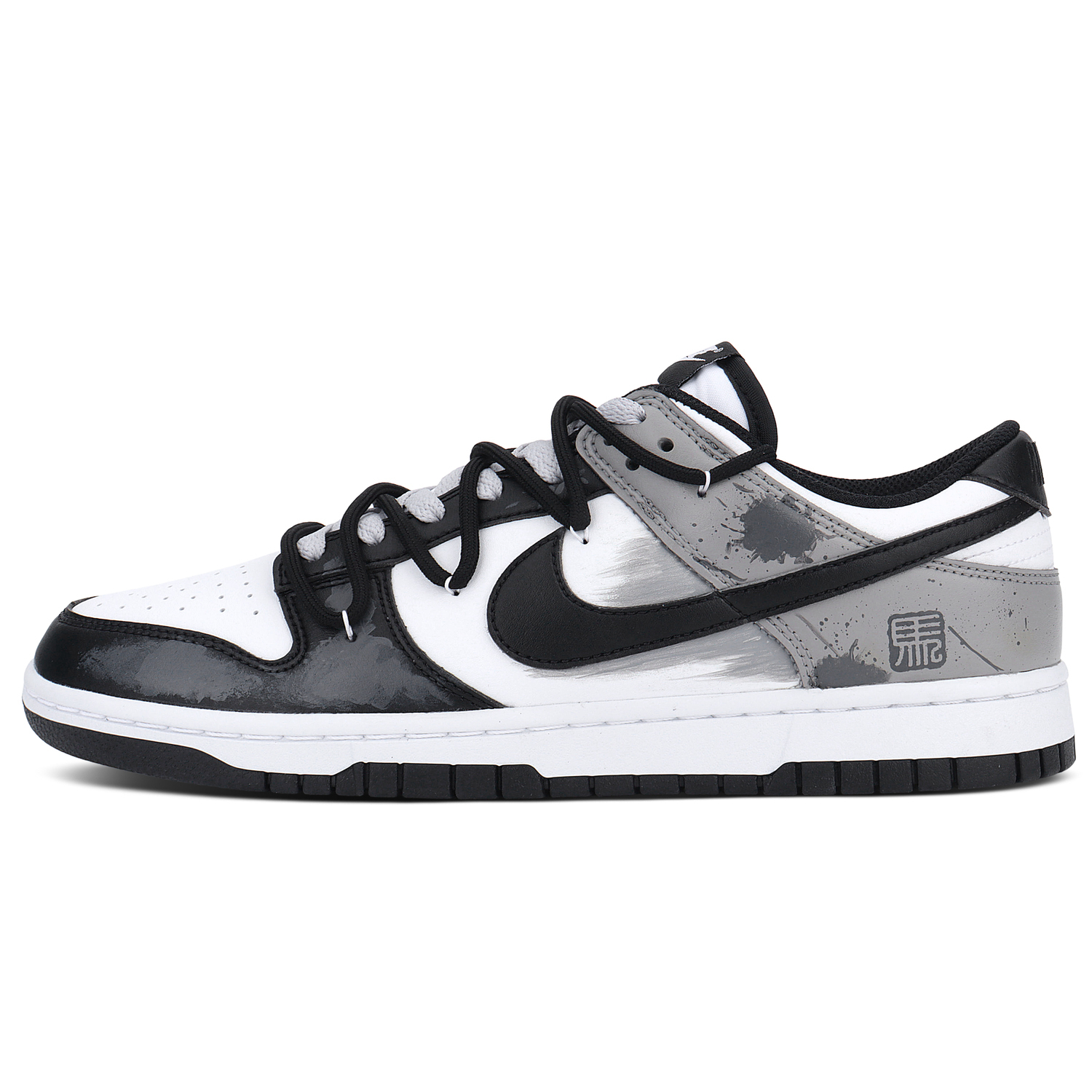 Nike Dunk Leather Cushioning, Wear Resistant Low top Skateboard Shoes Unisex черный серый
Nike Dunk Leather Cushioning, Wear Resistant Low top Skateboard Shoes Unisex черный серый