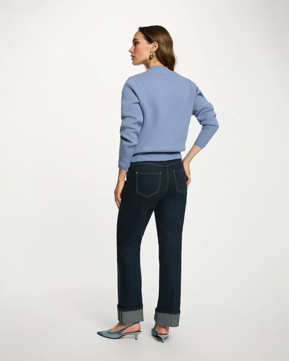 Женские прямые джинсы со стразами Morgan, темно-синий
Женские прямые джинсы со стразами Morgan, темно-синий