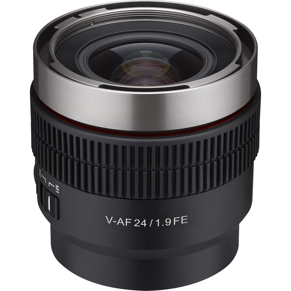 Объектив Samyang Cine V-AF 24mm T1.9 FE (крепление Sony E)
Объектив Samyang Cine V-AF 24mm T1.9 FE (крепление Sony E)