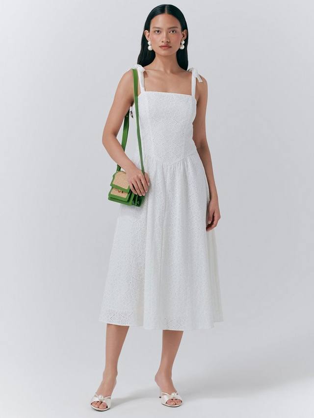 Платье миди Fabiola с вышивкой Ghost, White
Платье миди Fabiola с вышивкой Ghost, White