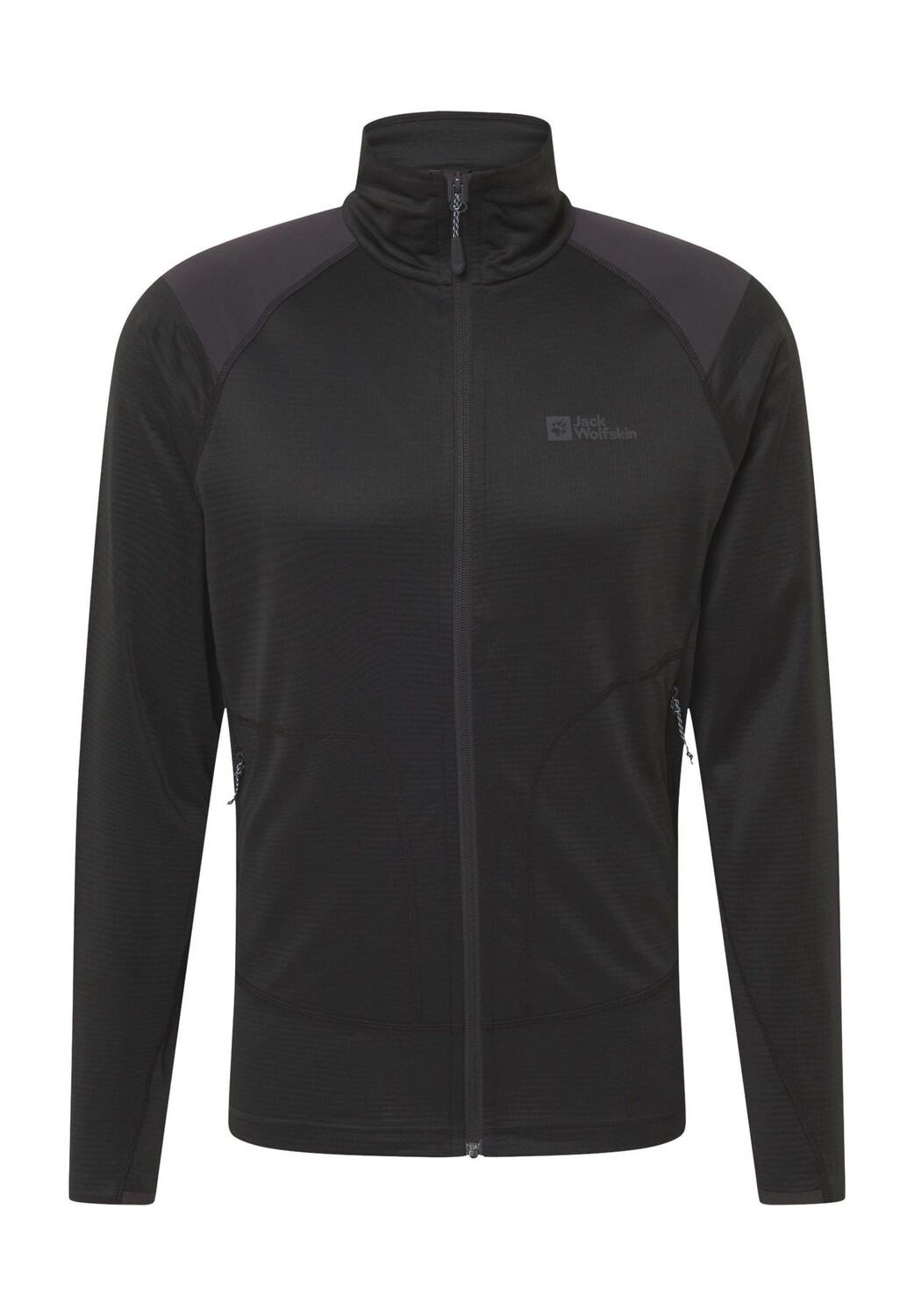 Куртка тренировочная Kammweg Fz, молния, воротник стойка, мужская Jack Wolfskin, цвет Phantom
Куртка тренировочная Kammweg Fz, молния, воротник стойка, мужская Jack Wolfskin, цвет Phantom