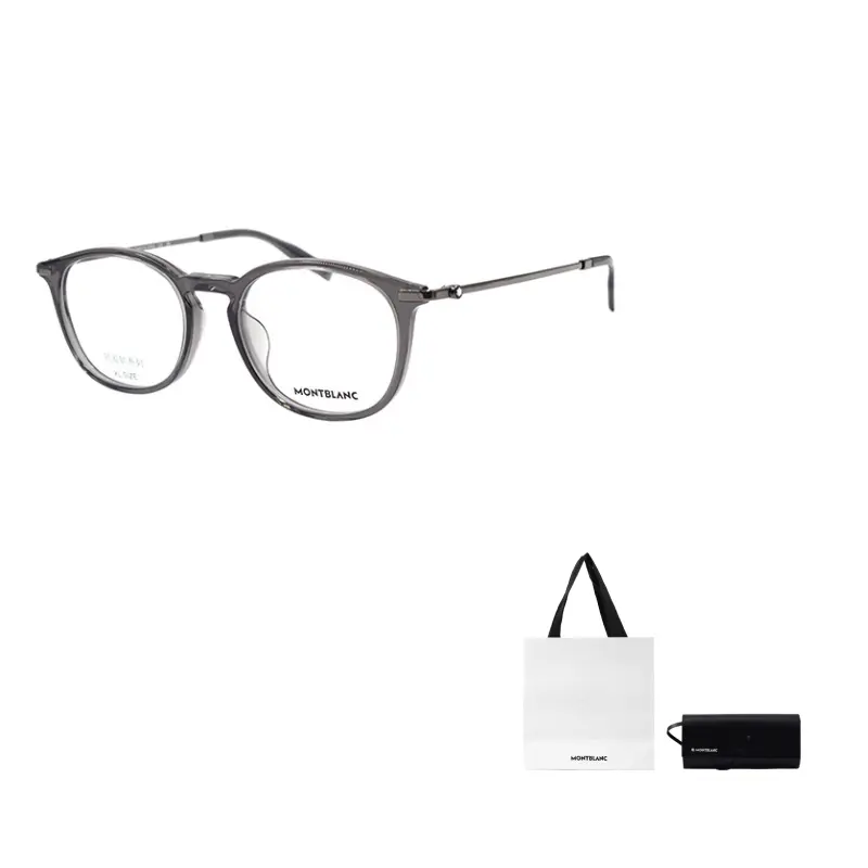 MONTBLANC Пластиковая оправа для очков с круглыми титановыми дужками мужская тёмно-серая, Dark Gray
MONTBLANC Пластиковая оправа для очков с круглыми титановыми дужками мужская тёмно-серая, Dark Gray