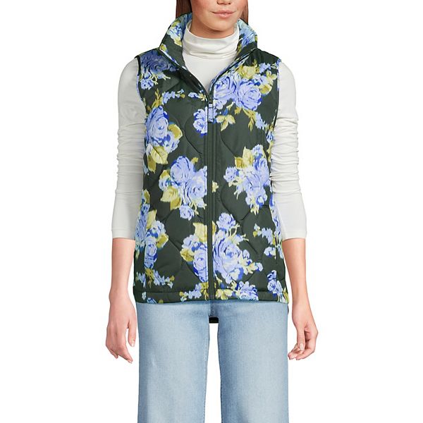 Утепленная стеганая безворсовая жилетка Petite Print Lands' End, Evening Forest Rose
Утепленная стеганая безворсовая жилетка Petite Print Lands' End, Evening Forest Rose