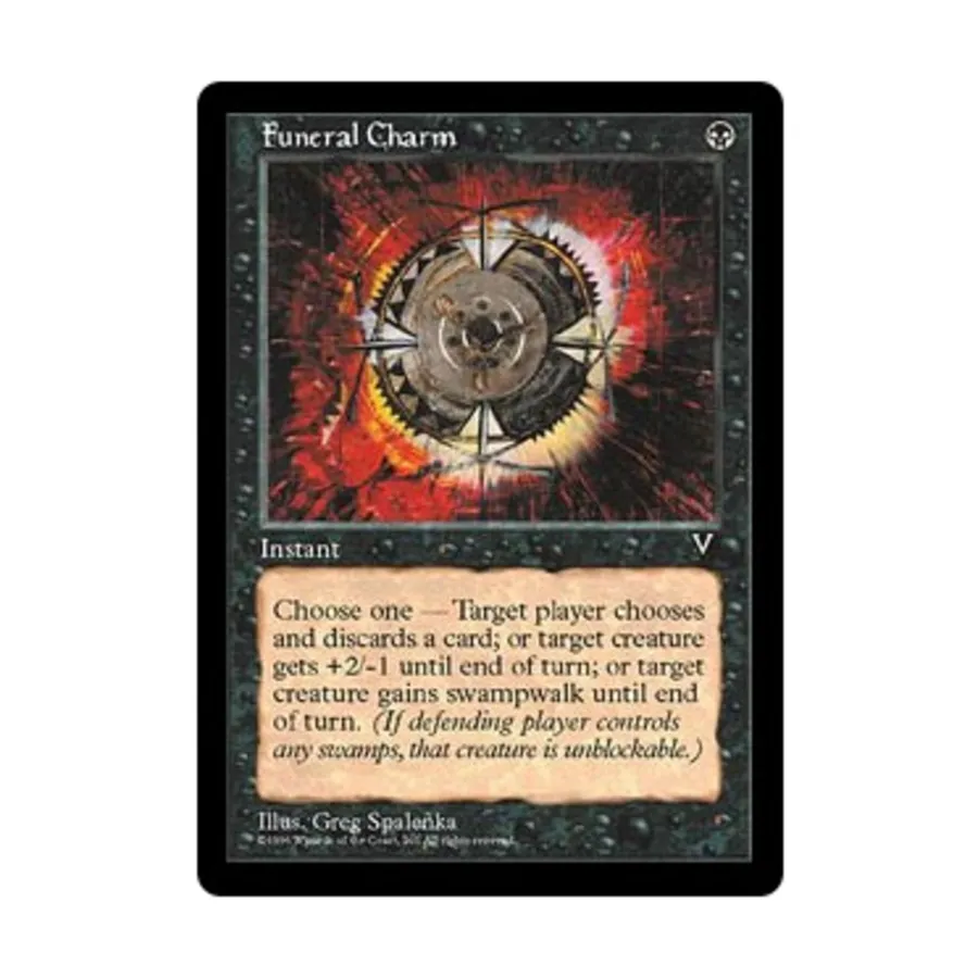 CCG Похоронный талисман (С), MTG - Visions
CCG Похоронный талисман (С), MTG - Visions