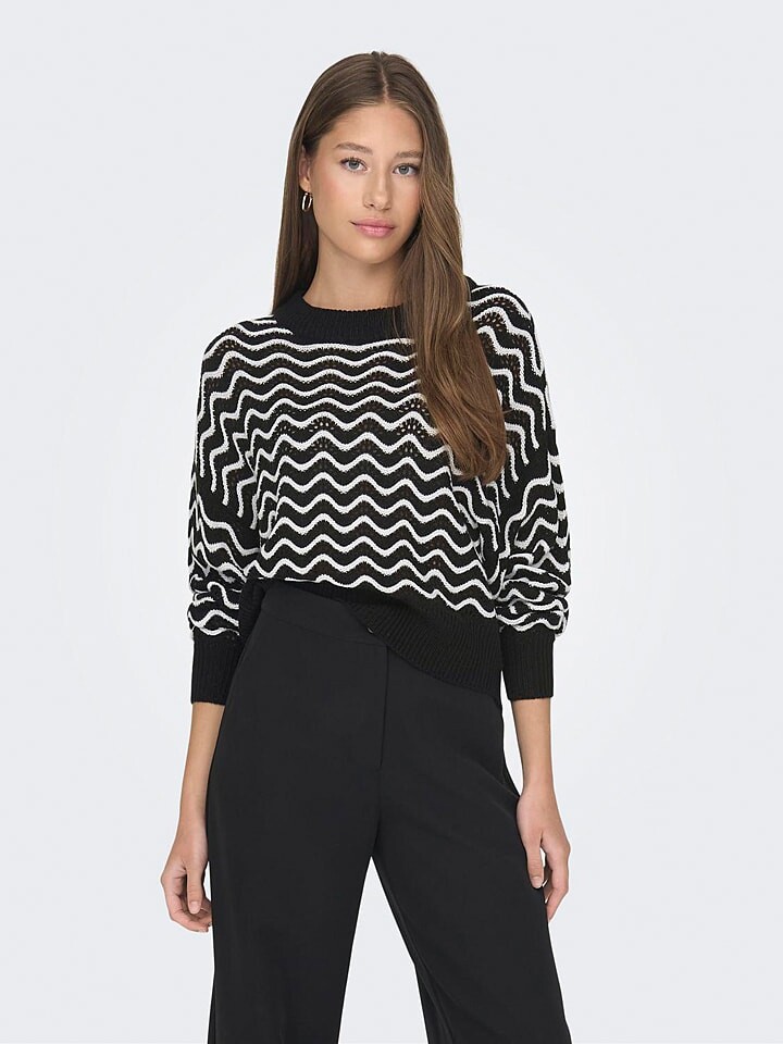 Пуловер JDY Rita, черный/белый
Пуловер JDY Rita, черный/белый