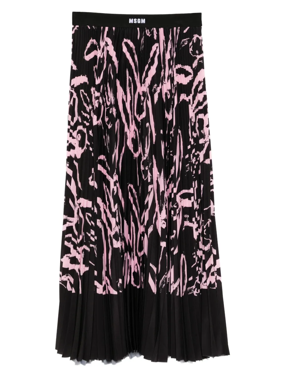 Плиссированная юбка с принтом MSGM, черный
Плиссированная юбка с принтом MSGM, черный