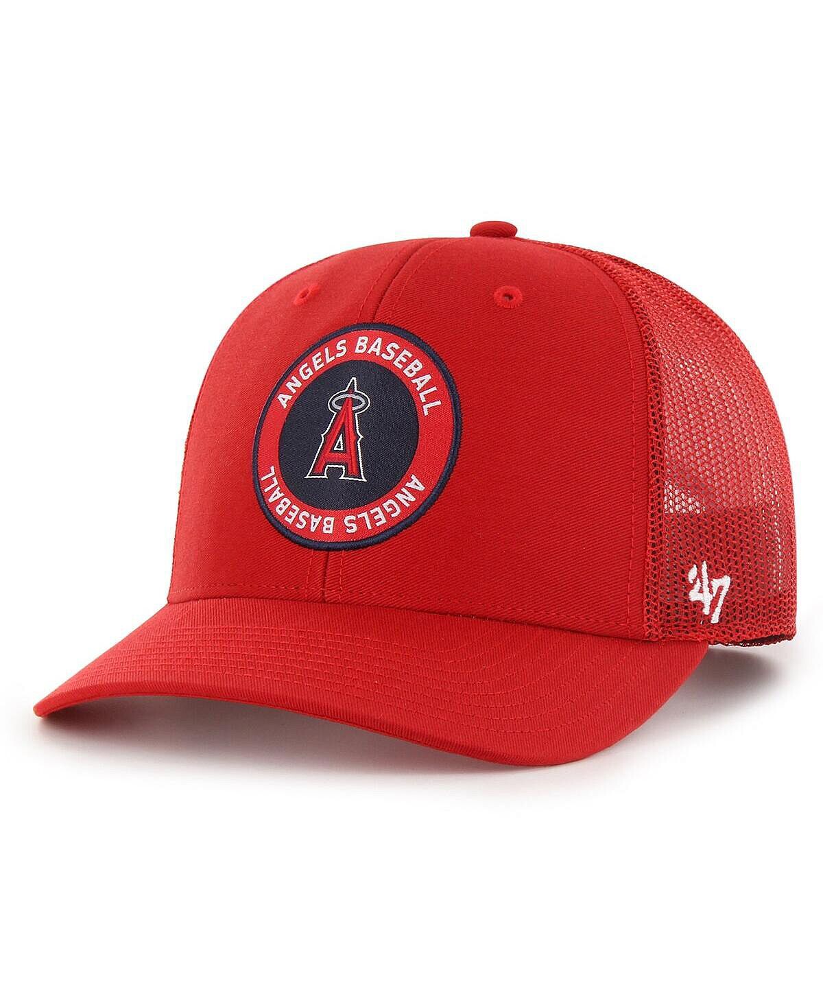 Мужская красная регулируемая шляпа Los Angeles Angels Trucker '47 Brand
Мужская красная регулируемая шляпа Los Angeles Angels Trucker '47 Brand