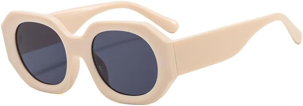 Ретро-модные солнцезащитные очки большого размера для женщин и мужчин, классические винтажные, с защитой от УФ-излучения UV400, для активного отдыха на природе VFDHN, Biege
Ретро-модные солнцезащитные очки большого размера для женщин и мужчин, классические винтажные, с защитой от УФ-излучения UV400, для активного отдыха на природе VFDHN, Biege