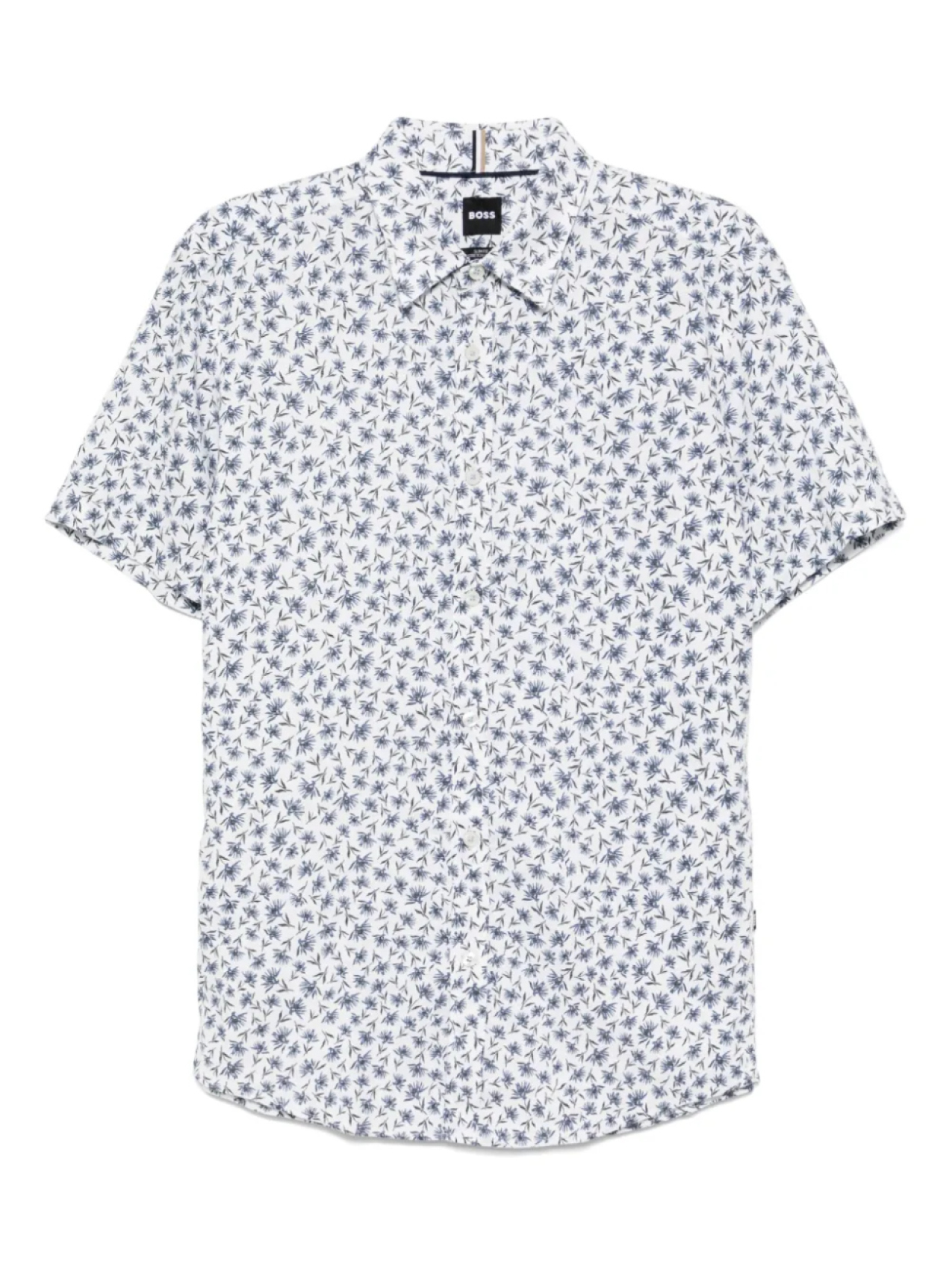Рубашка с цветочным принтом BOSS, белый
Рубашка с цветочным принтом BOSS, белый