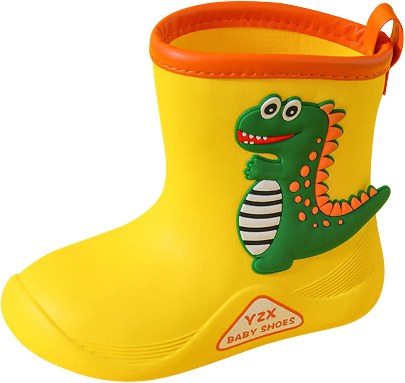 Детские резиновые сапоги для малышей, водонепроницаемые сапоги для детей, мальчиков и девочек, с мультяшным рисунком динозавра, сапоги для мальчиков Generic, желтый
Детские резиновые сапоги для малышей, водонепроницаемые сапоги для детей, мальчиков и девочек, с мультяшным рисунком динозавра, сапоги для мальчиков Generic, желтый