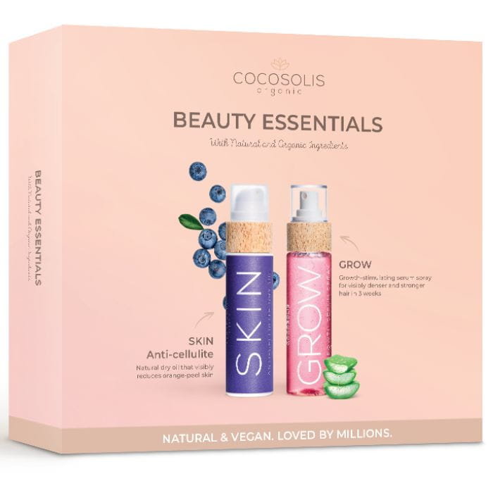 COCOSOLIS - Beauty Essentials Set 110 мл+110 мл - SET BEAUTY ESSENTIALS - Skin Anticellulite & Grow
COCOSOLIS - Beauty Essentials Set 110 мл+110 мл - SET BEAUTY ESSENTIALS - Skin Anticellulite & Grow