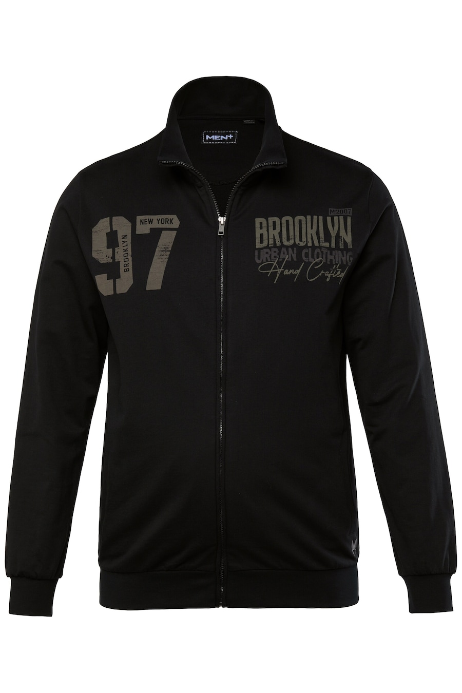 Толстовка с капюшоном на молнии Men Plus, черный
Толстовка с капюшоном на молнии Men Plus, черный