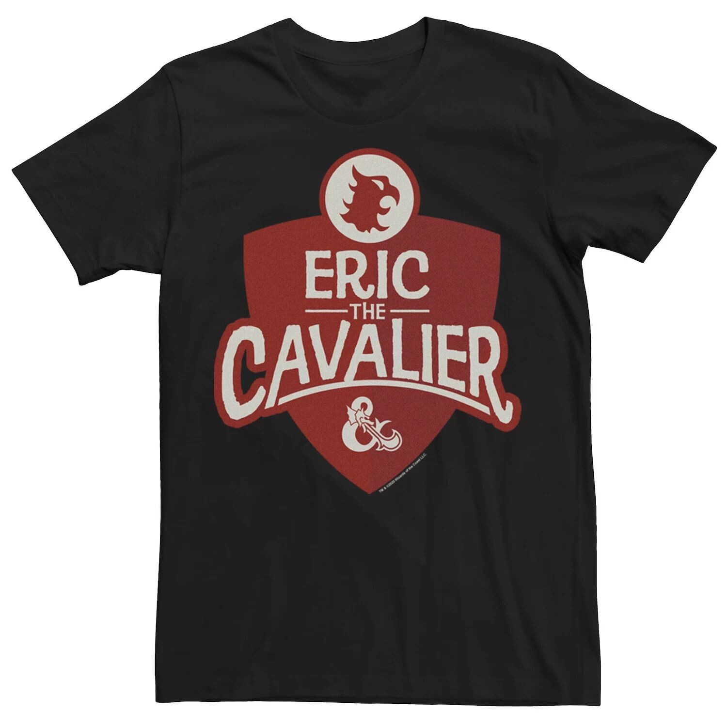 Мужская футболка Dungeons & Dragons Eric The Cavalier Crest Licensed Character
Мужская футболка Dungeons & Dragons Eric The Cavalier Crest Licensed Character