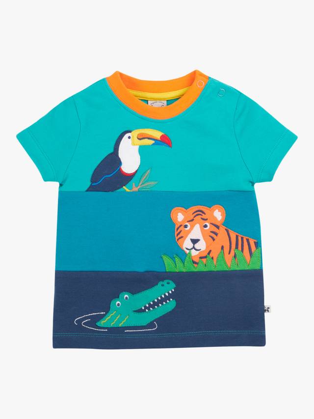 Футболка с аппликацией из органического хлопка baby penryn Frugi, цвет Sea Moss/Canopy
Футболка с аппликацией из органического хлопка baby penryn Frugi, цвет Sea Moss/Canopy