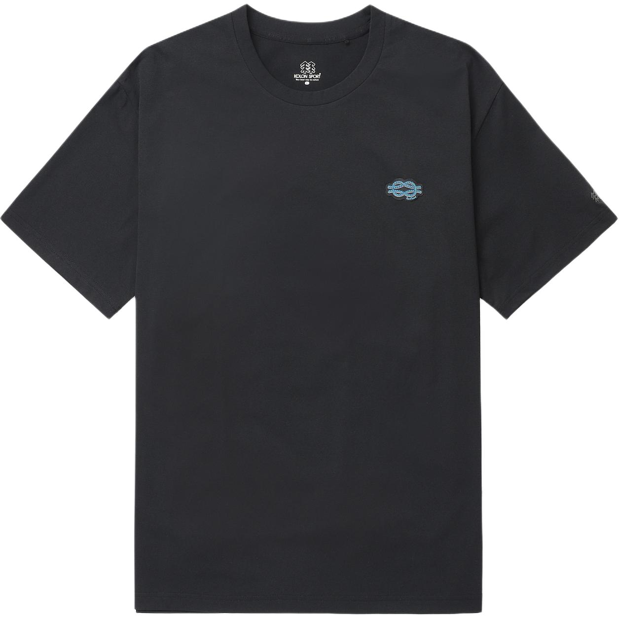 Футболка унисекс черная KOLON SPORT 
Футболка унисекс черная KOLON SPORT