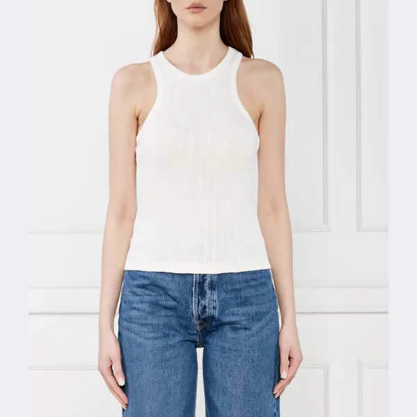 Топ Sahelene узкого кроя Samsøe Samsøe, белый
Топ Sahelene узкого кроя Samsøe Samsøe, белый