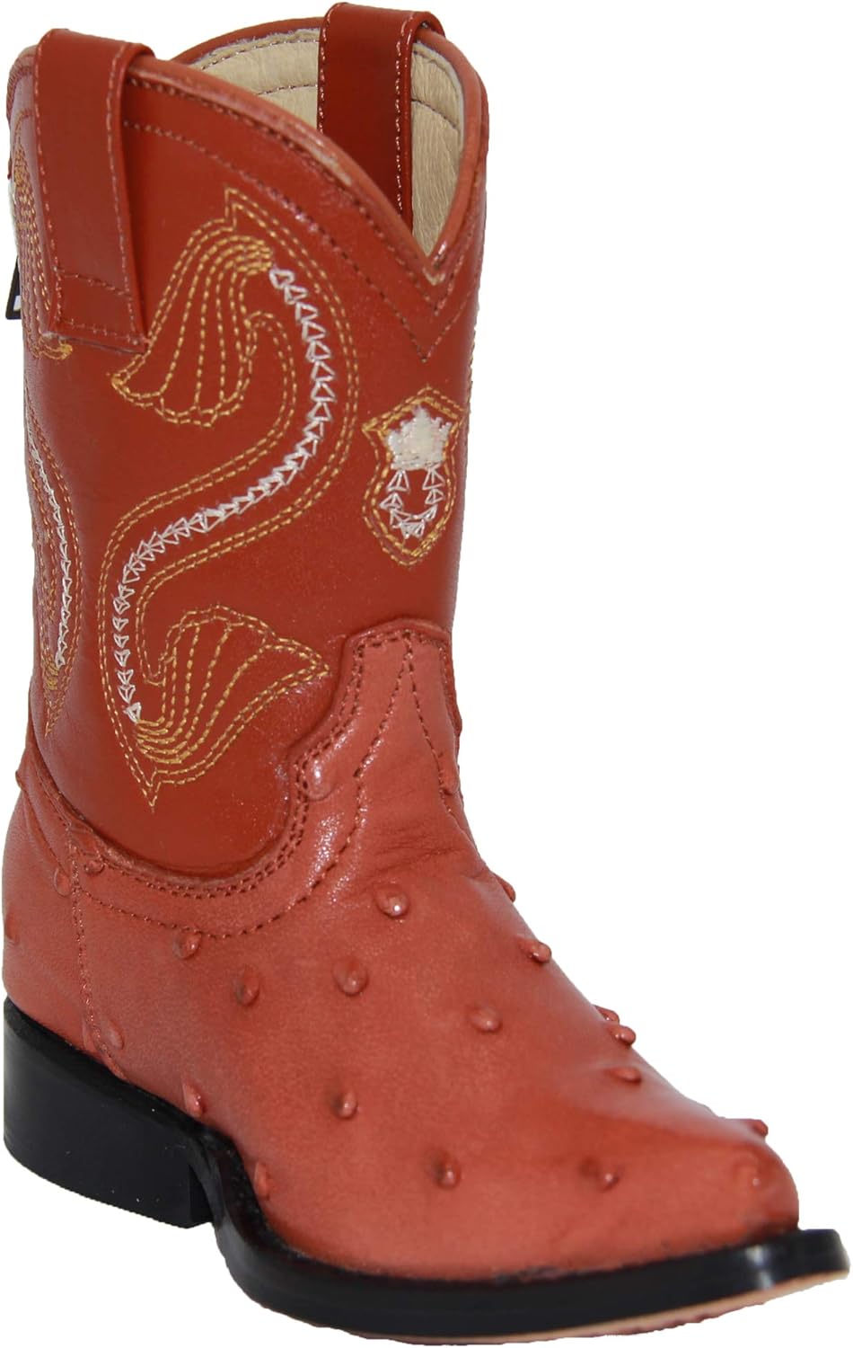 Детские вестерн-ботинки с принтом страуса для малышей с острым носком The Western Shops, Cognac
Детские вестерн-ботинки с принтом страуса для малышей с острым носком The Western Shops, Cognac