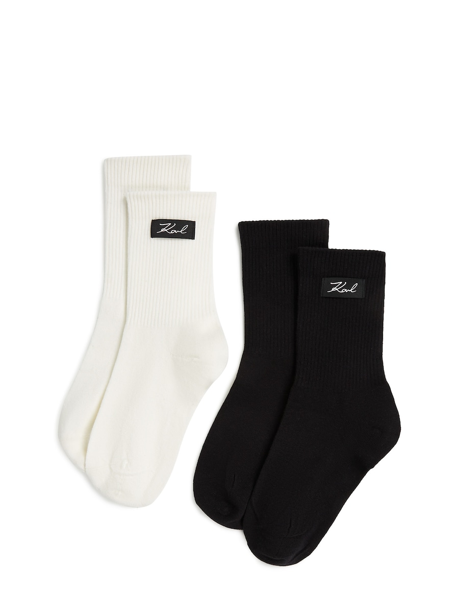 Носки Karl Lagerfeld, Black/Natural White
Носки Karl Lagerfeld, Black/Natural White