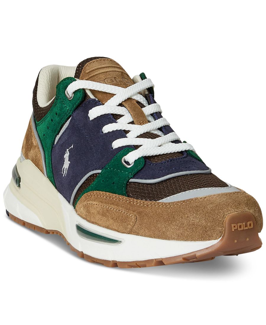Мужские кроссовки Trackster 250 из замши и сетки Polo Ralph Lauren, Desert Tan/navy/multi
Мужские кроссовки Trackster 250 из замши и сетки Polo Ralph Lauren, Desert Tan/navy/multi