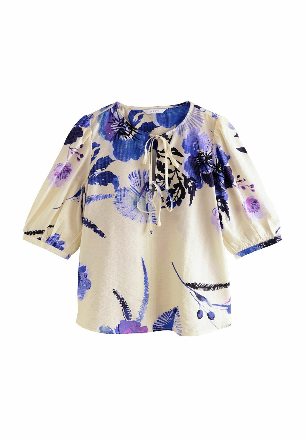 Блуза REGULAR FIT-TIE FRONT 3/4 SLEEVE Next, синий
Блуза REGULAR FIT-TIE FRONT 3/4 SLEEVE Next, синий