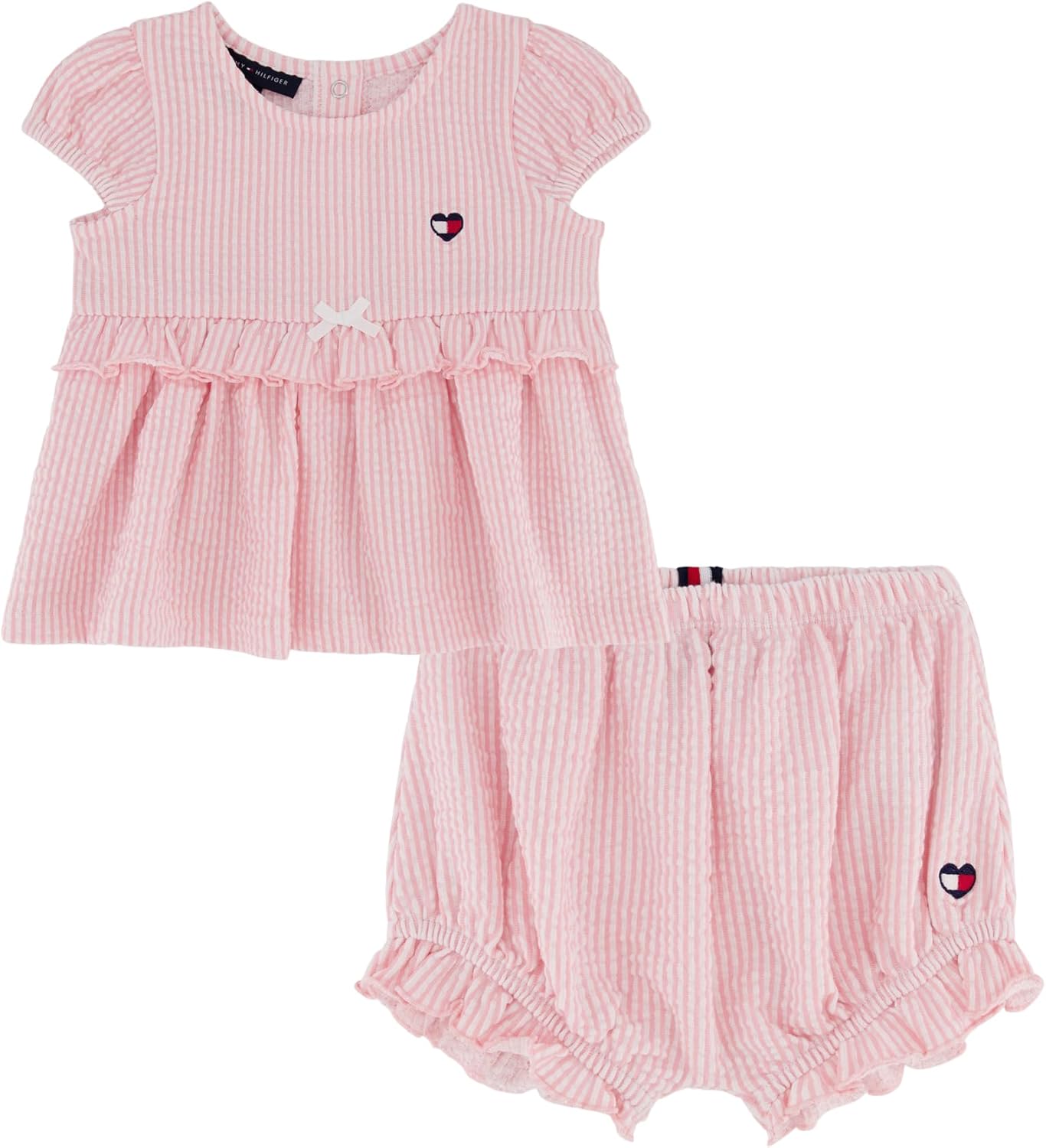 Комплект из двух шорт для девочек Tommy Hilfiger Baby Girls, Red Stripe
Комплект из двух шорт для девочек Tommy Hilfiger Baby Girls, Red Stripe