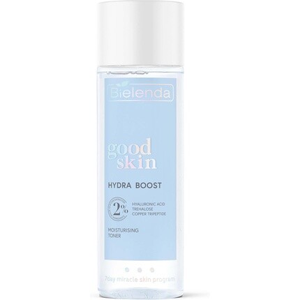 Увлажняющий тоник Good Skin Hydra Boost с гиалуроновой кислотой и трегалозой Bielenda
Увлажняющий тоник Good Skin Hydra Boost с гиалуроновой кислотой и трегалозой Bielenda